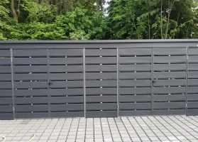 Šiukšlių konteinerių stoginės 298