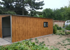 Akrilinės skardos garažų galerija 153