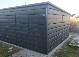 Šiukšlių konteinerių stoginės 38