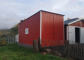 Akrilinės skardos garažų galerija 181