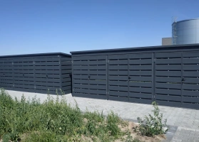 Šiukšlių konteinerių stoginės 334