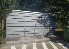 Šiukšlių konteinerių stoginės 146