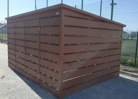 Šiukšlių konteinerių stoginės 295