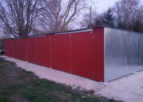 Cinkuotos skardos garažų galerija 26