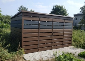 Šiukšlių konteinerių stoginės 181