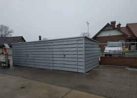 Šiukšlių konteinerių stoginės 266