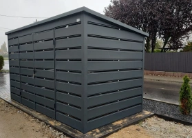 Šiukšlių konteinerių stoginės 222