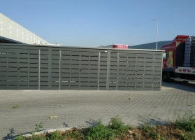 Šiukšlių konteinerių stoginės 163