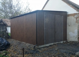 Akrilinės skardos garažų galerija 185