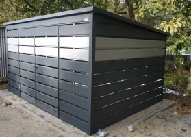 Šiukšlių konteinerių stoginės 206