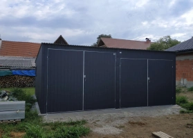 Akrilinės skardos garažų galerija 100