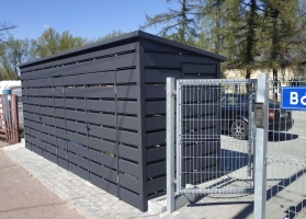 Šiukšlių konteinerių stoginės 391