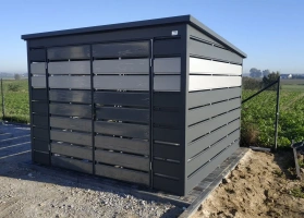 Šiukšlių konteinerių stoginės 214