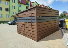 Šiukšlių konteinerių stoginės 429