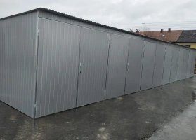 Cinkuotos skardos garažų galerija 52