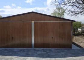 Akrilinės skardos garažų galerija 6