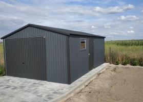 Akrilinės skardos garažų galerija 158