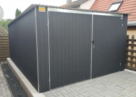 Akrilinės skardos garažų galerija 51