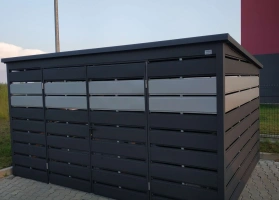 Šiukšlių konteinerių stoginės 406