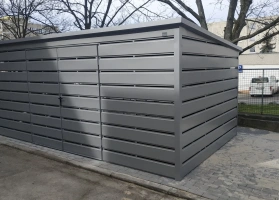 Šiukšlių konteinerių stoginės 105