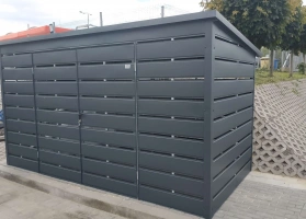 Šiukšlių konteinerių stoginės 51