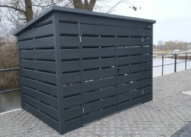 Šiukšlių konteinerių stoginės 271