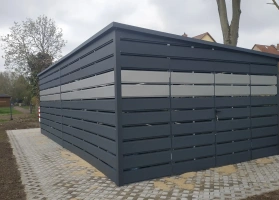 Šiukšlių konteinerių stoginės 113