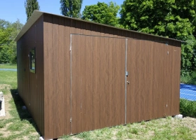 Akrilinės skardos garažų galerija 205