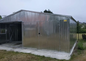 Cinkuotos skardos garažų galerija 13