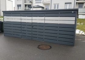 Šiukšlių konteinerių stoginės 83