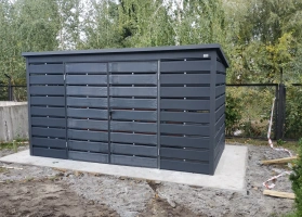 Šiukšlių konteinerių stoginės 198