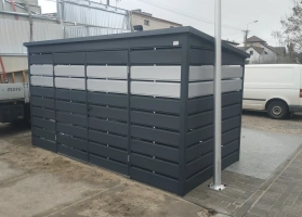 Šiukšlių konteinerių stoginės 364