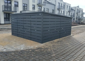 Šiukšlių konteinerių stoginės 106