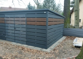 Šiukšlių konteinerių stoginės 248