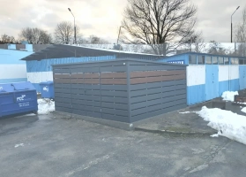 Šiukšlių konteinerių stoginės 242