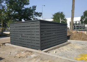 Šiukšlių konteinerių stoginės 346