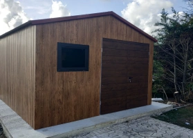 Akrilinės skardos garažų galerija 134