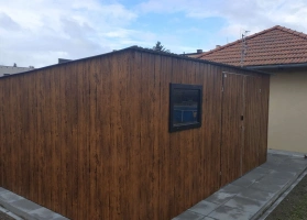 Akrilinės skardos garažų galerija 60