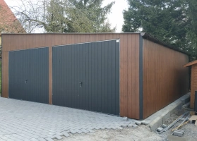 Akrilinės skardos garažų galerija 137