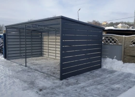 Šiukšlių konteinerių stoginės 258