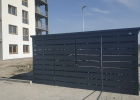 Šiukšlių konteinerių stoginės 112