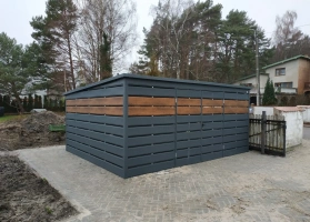 Šiukšlių konteinerių stoginės 267