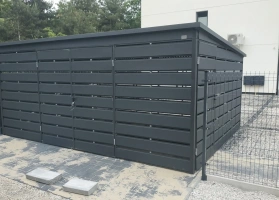 Šiukšlių konteinerių stoginės 135