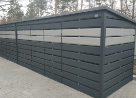 Šiukšlių konteinerių stoginės 109