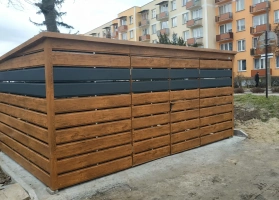 Šiukšlių konteinerių stoginės 93