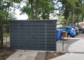 Šiukšlių konteinerių stoginės 155