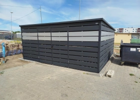 Šiukšlių konteinerių stoginės 502