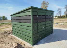 Šiukšlių konteinerių stoginės 473