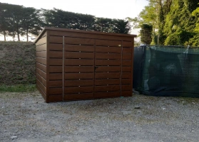 Šiukšlių konteinerių stoginės 12