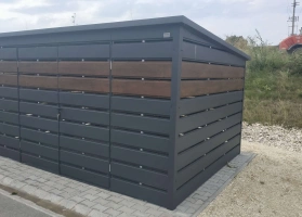 Šiukšlių konteinerių stoginės 62